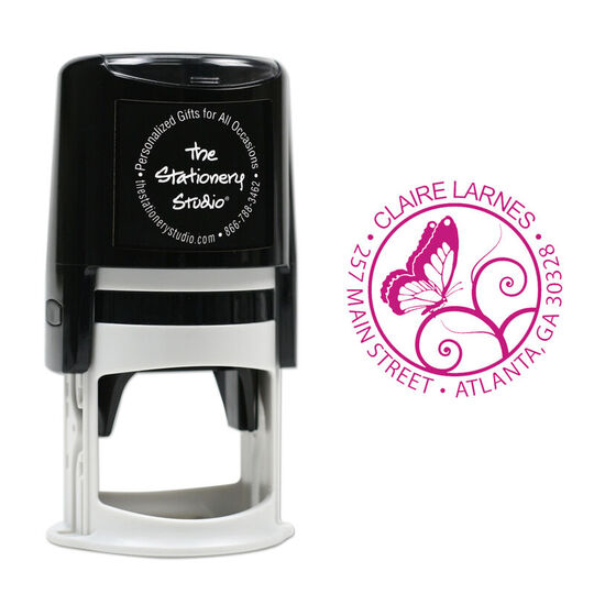 Butterfly Whimsey Self Inking Stamper